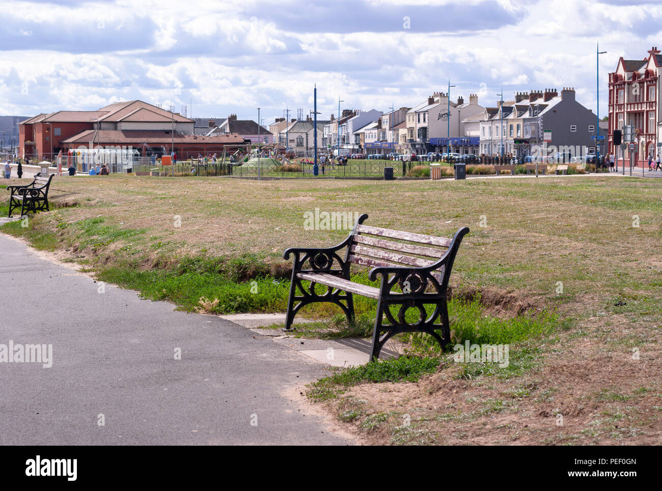 Seaton Carew Hartlepool Inghilterra Foto Stock