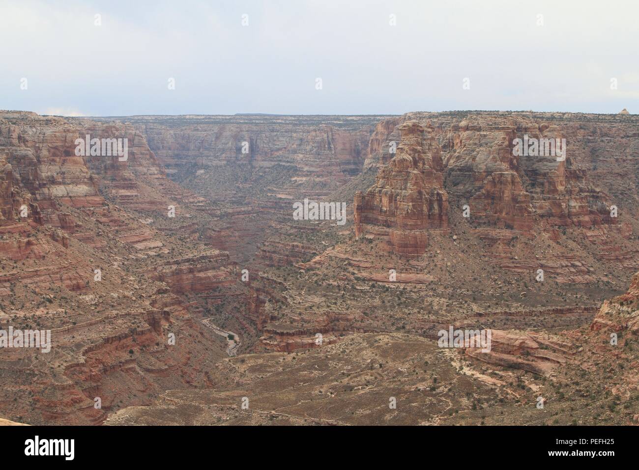 Dark Canyon, porta le orecchie del monumento nazionale, Foto Stock