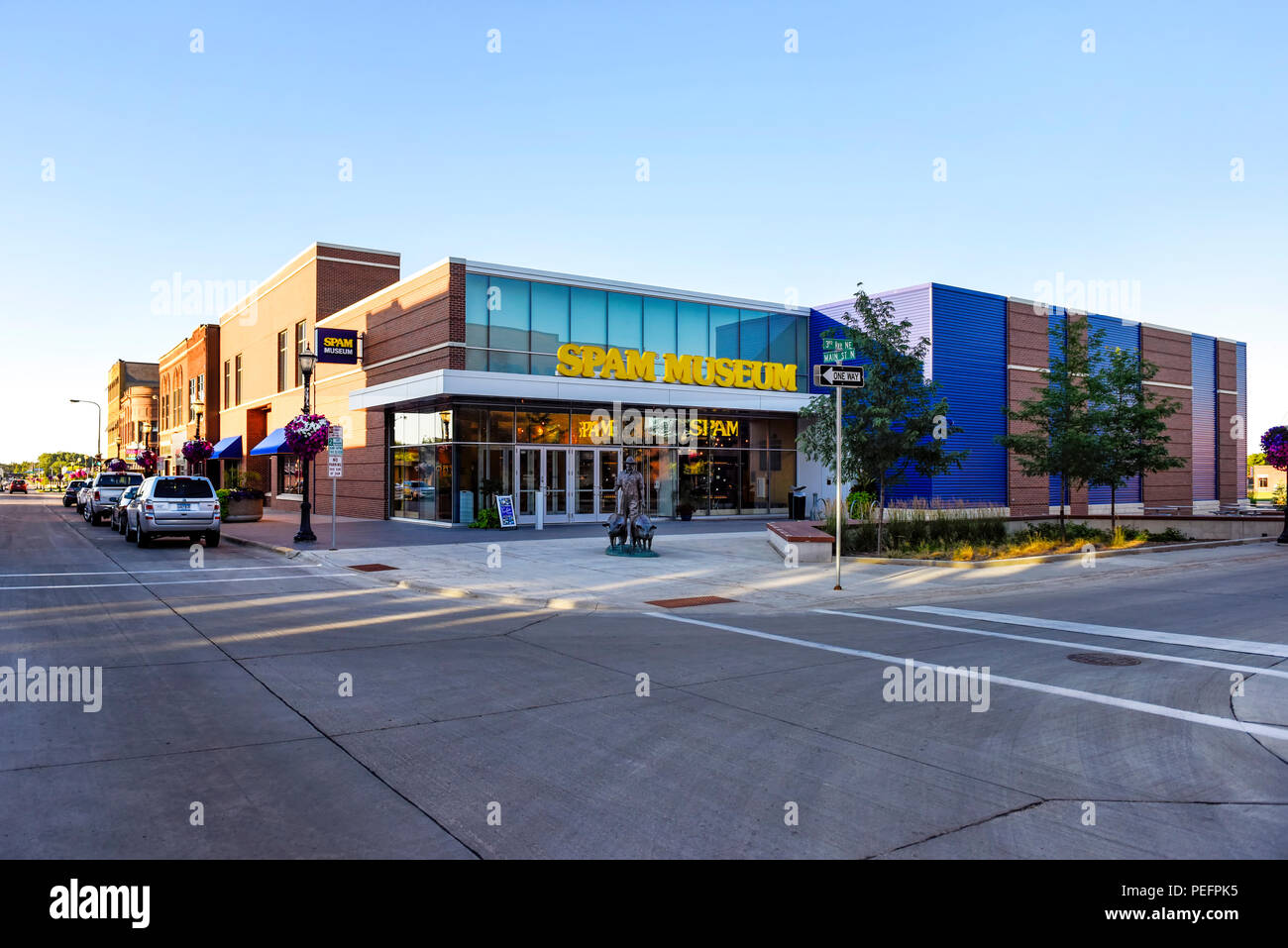 Il Museo di spam in Austin, Minnesota Foto Stock