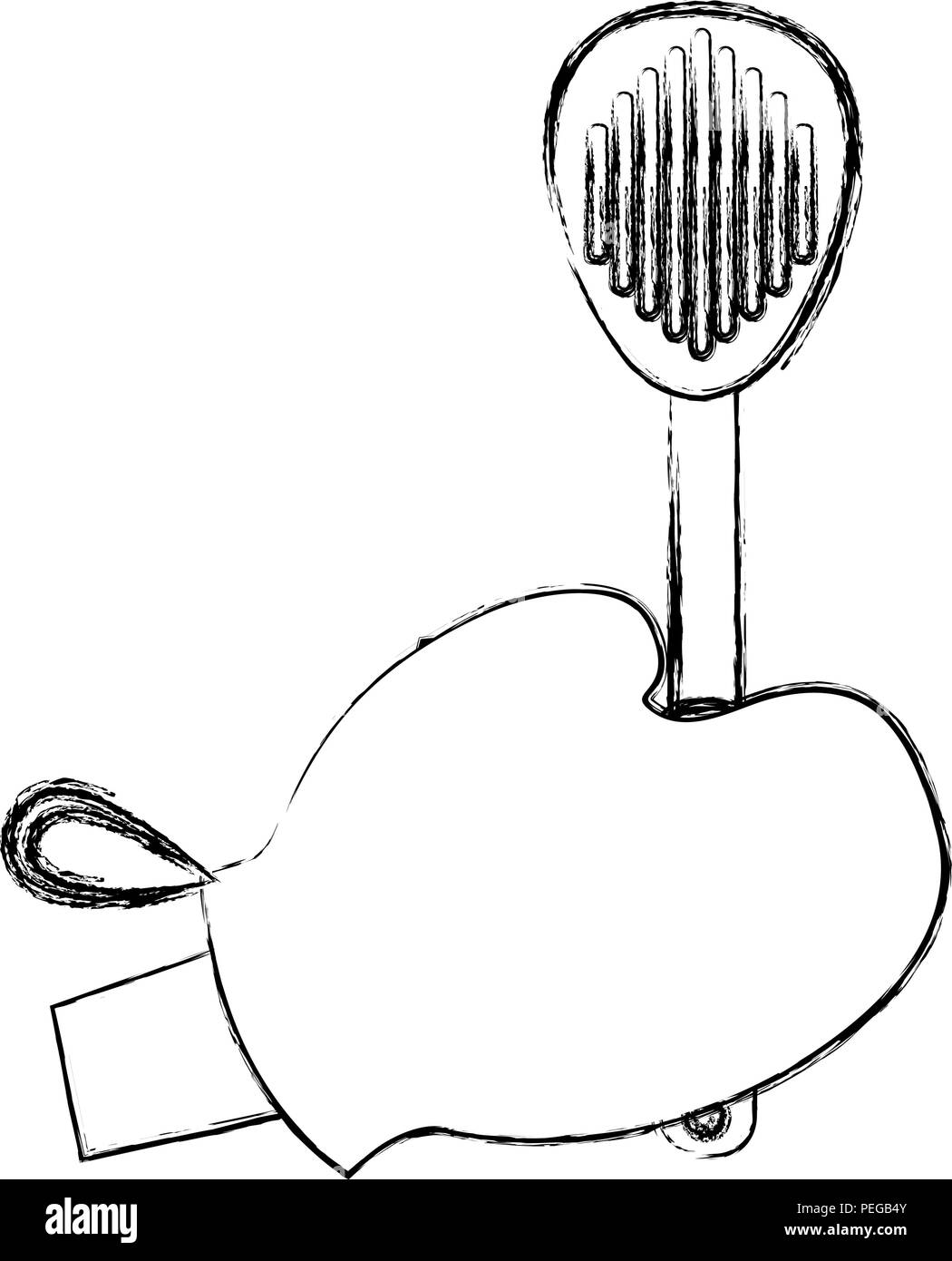 Guanto cucina con spatule illustrazione vettoriale design Illustrazione Vettoriale