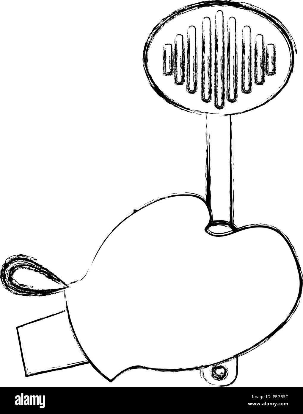 Guanto cucina con amici cucchiaio illustrazione vettoriale design Illustrazione Vettoriale