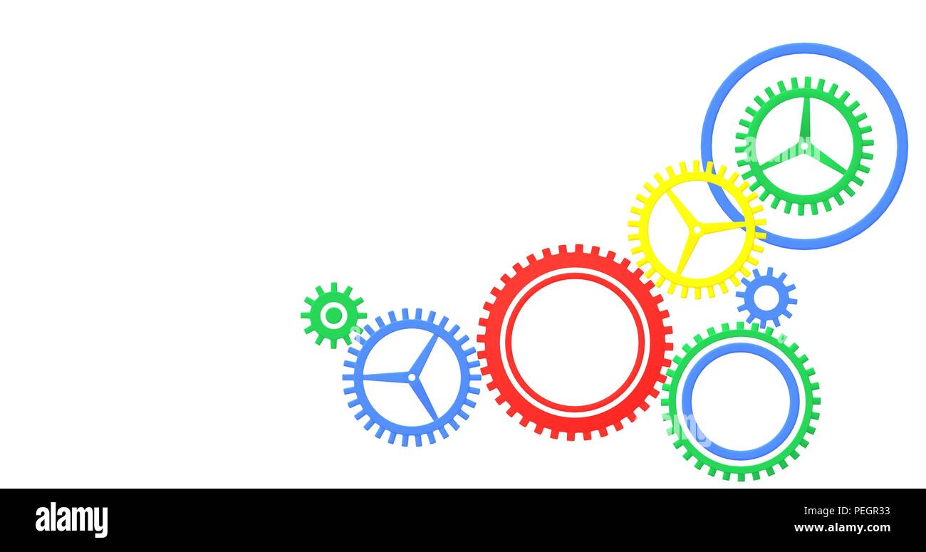 Meccanismo di impostazioni. Foto Stock