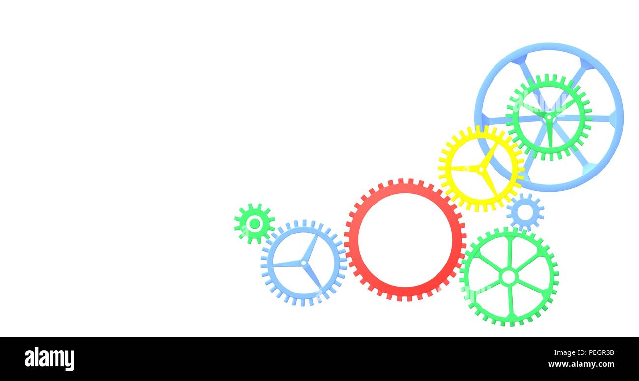 Meccanismo di impostazioni. Foto Stock