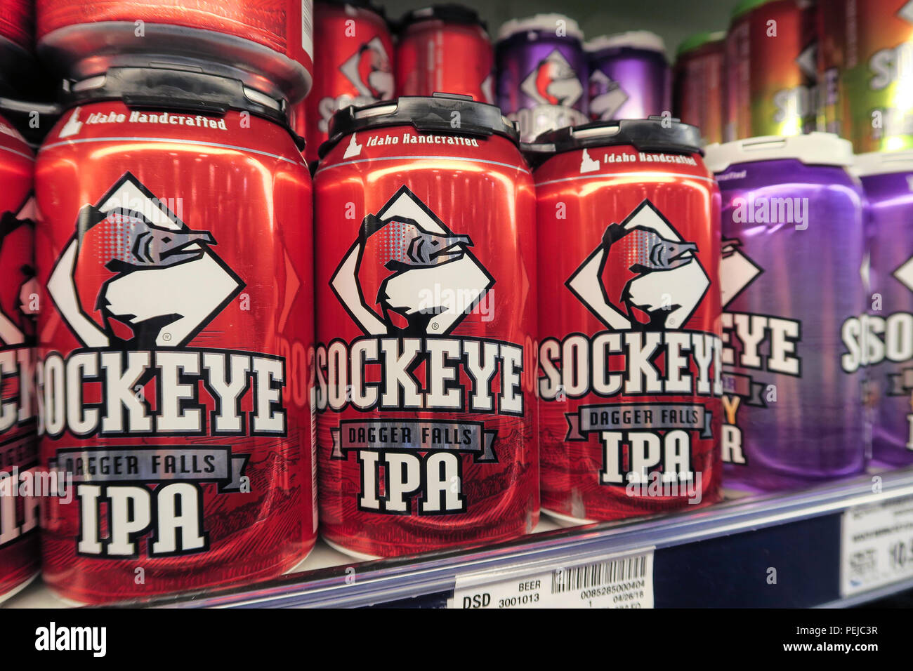 Smith's Food and Drug Store, ora di proprietà di Kroger Company, è un prominente regionale della catena di supermercati, Great Falls, Montana, USA Foto Stock