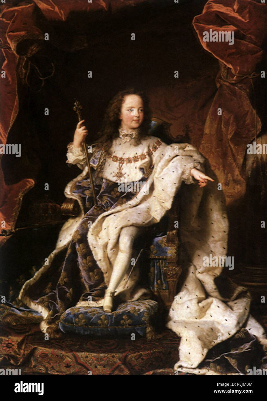 Lais Puzzle Da 1000 Pezzi - Hyacinthe Rigaud: Ritratto Di Luigi XIV, Re Di Francia - Museo Del Louvre - Sfida Per Appassionati D'arte