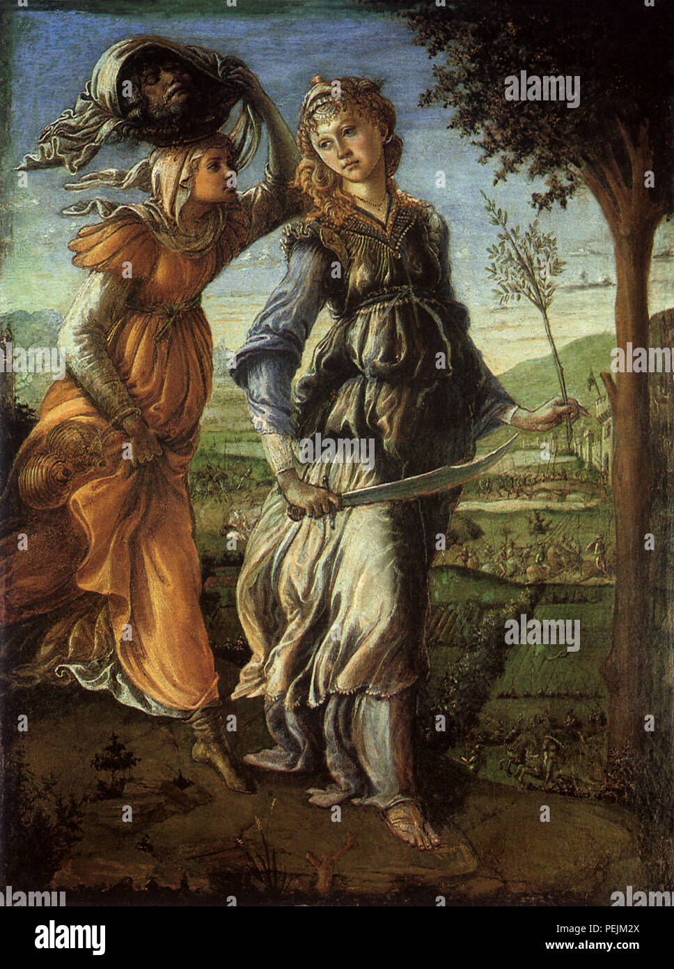 Judith, Botticelli, Sandro Foto Stock