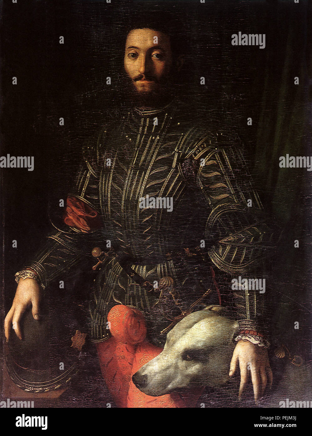 Guidobaldo Della Rovere, Bronzino, Agnolo Foto Stock