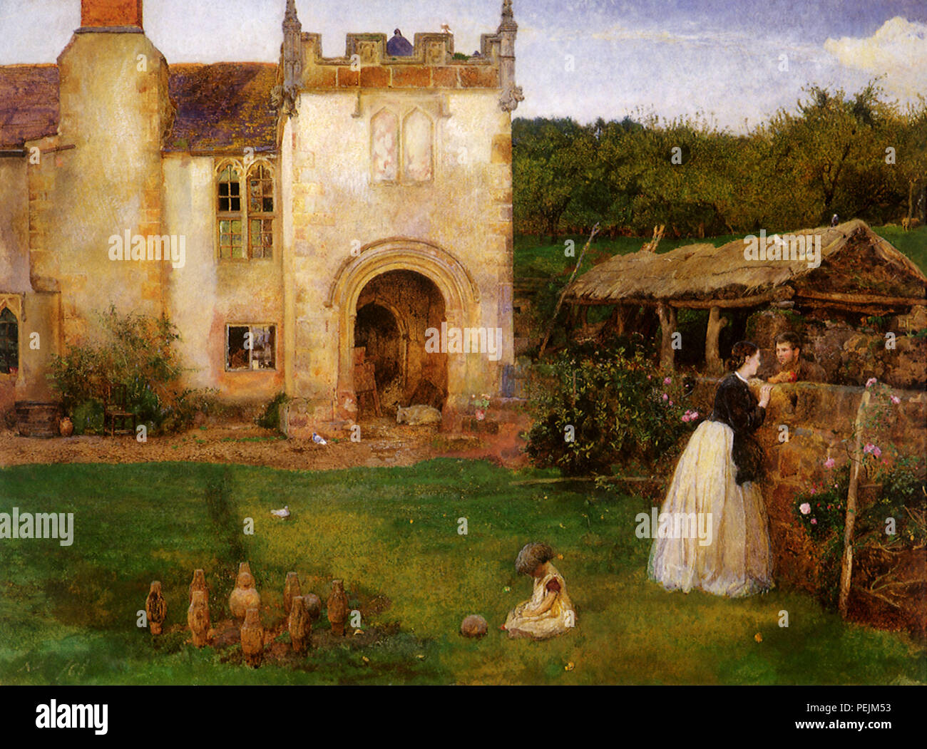 Corte Halsway, Somerset, Nord, John William Foto Stock