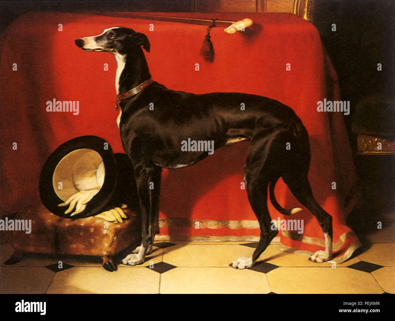The Greyhound Eos, Landseer Sir Edwin Henry Foto Stock