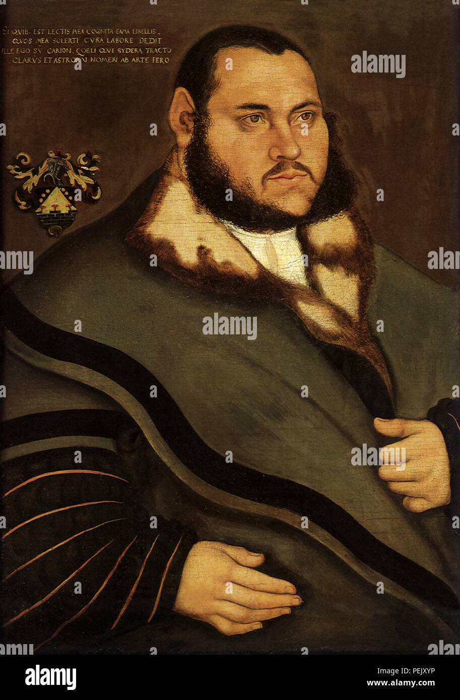 Johannes Carion, Cranach, Lucas il sambuco Foto Stock