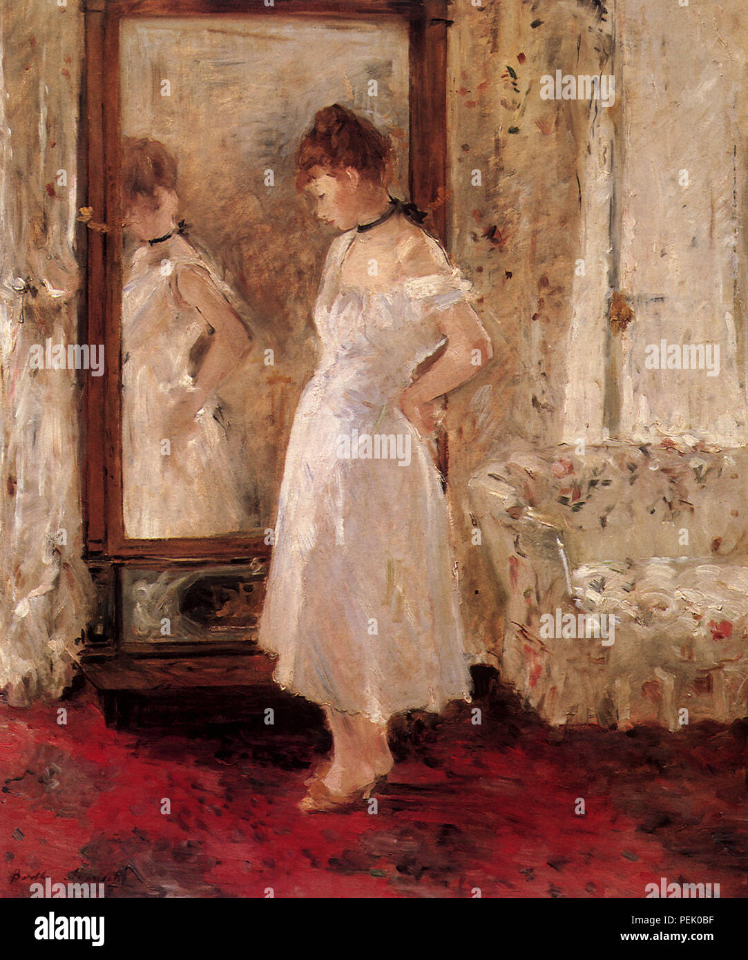 Psiche, Morisot, Berthe Foto Stock