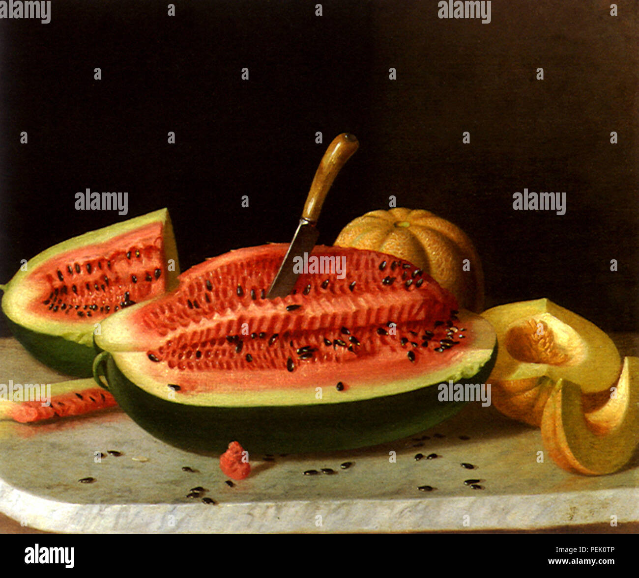 Meloni maturi, Francesco, John F. Foto Stock