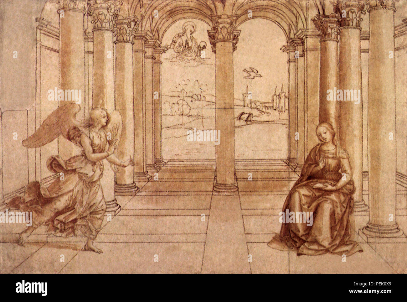 Annunciazione, Raffaello, Raffaello S. Foto Stock