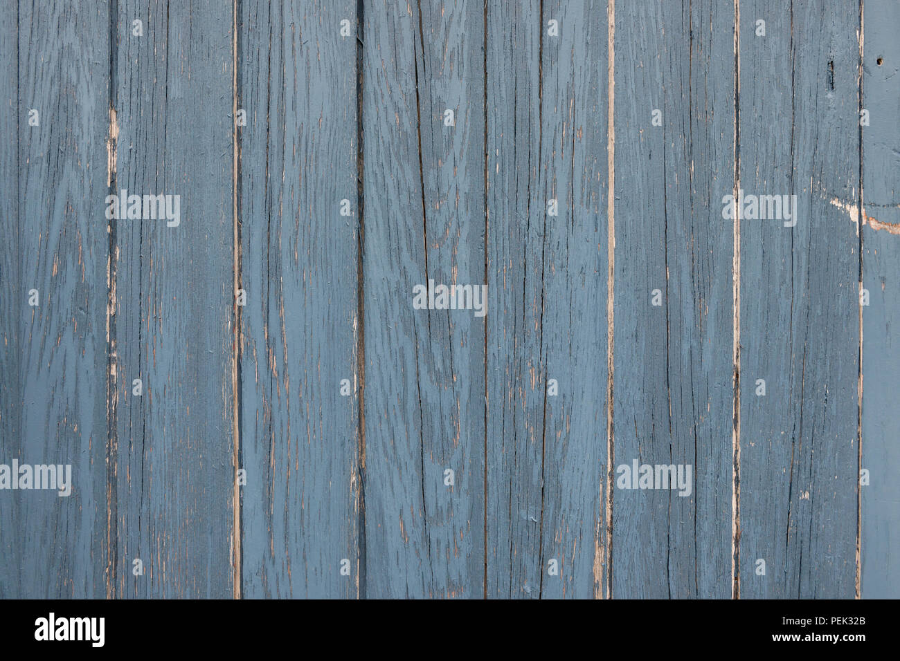 Sfondo rustico di weathered di tavole di legno con texture di legno dipinto di blu Foto Stock