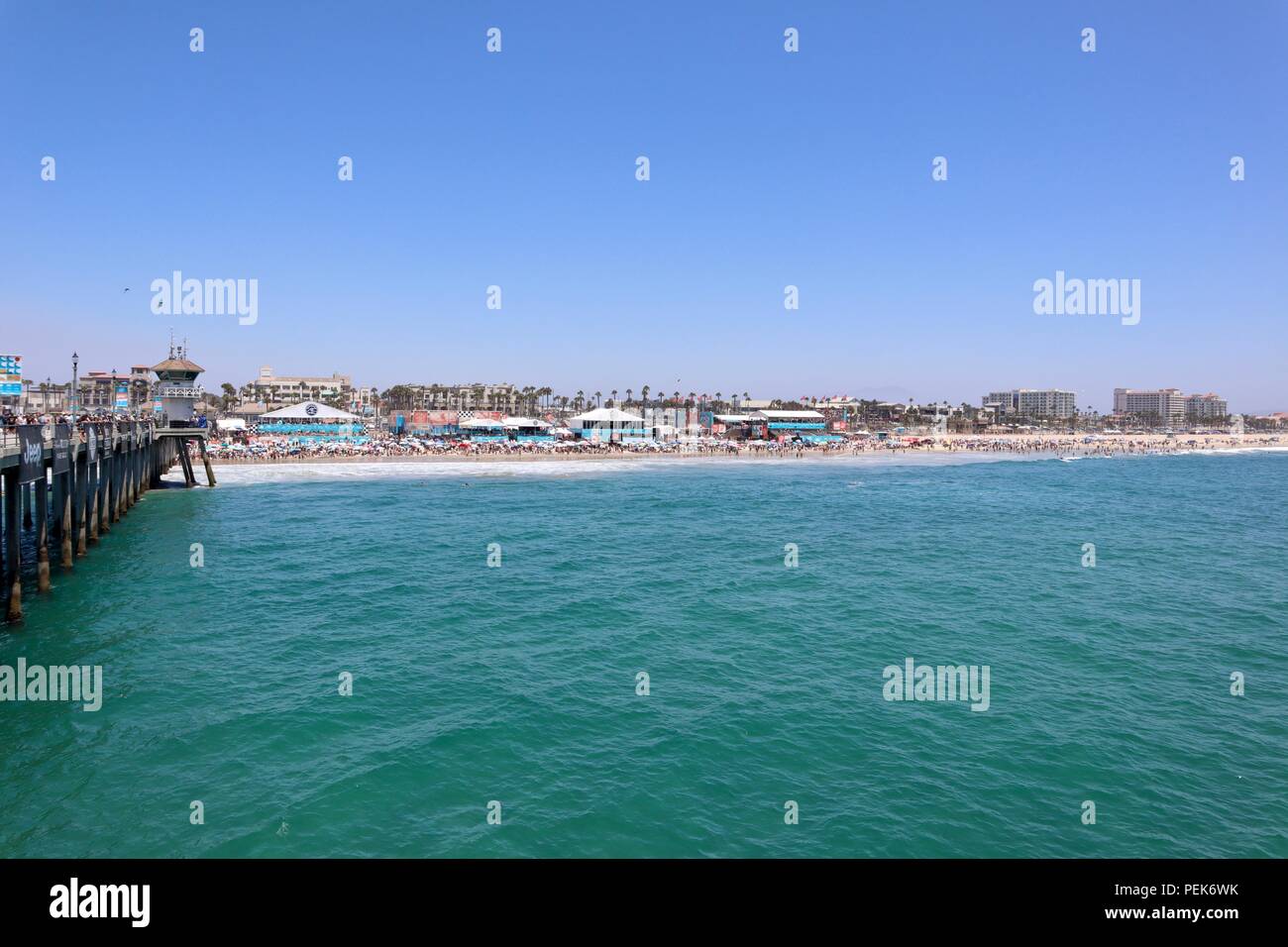 Us Open di surf 2018 Foto Stock