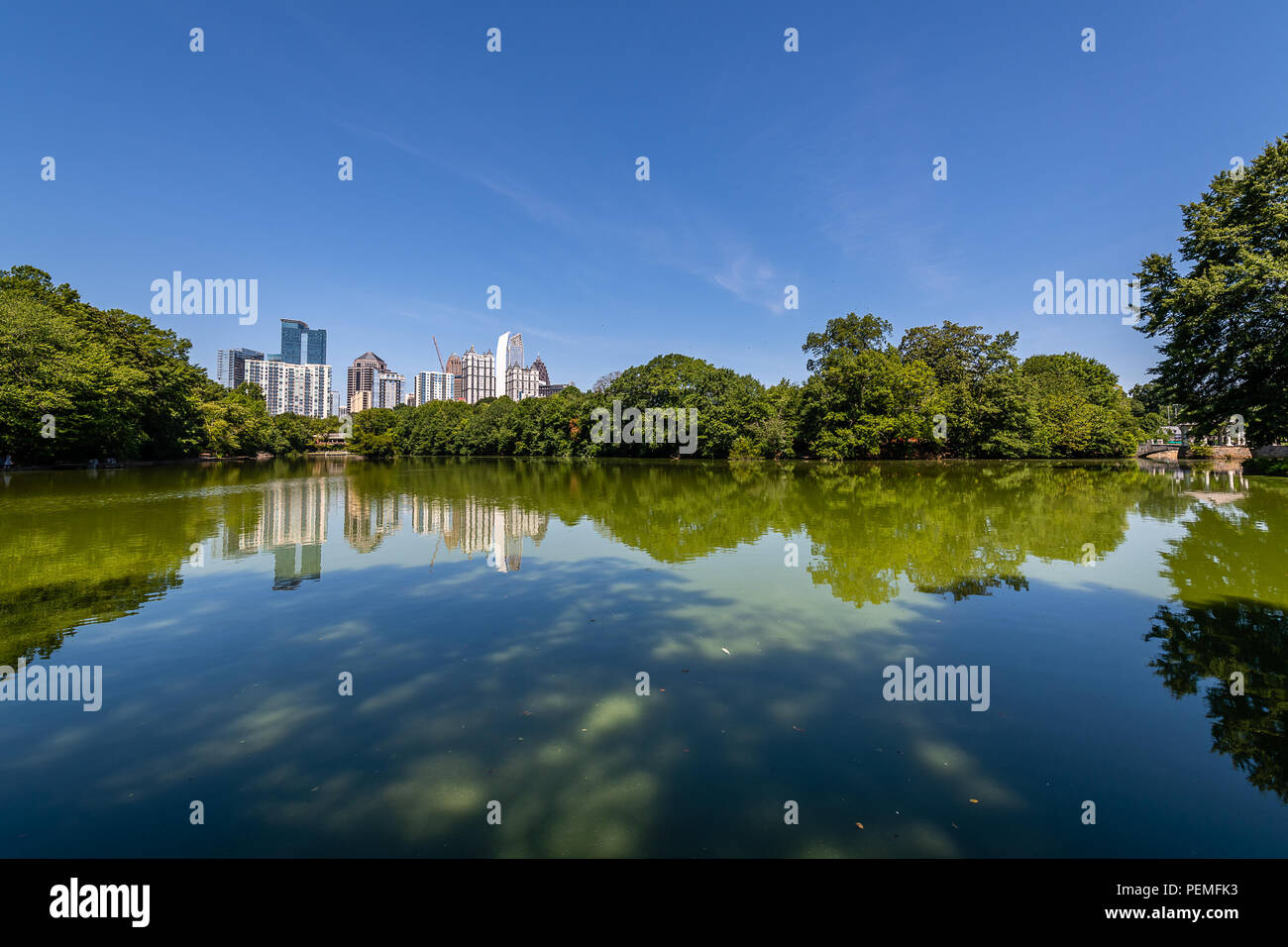 Il lago di Clara Meer Foto Stock