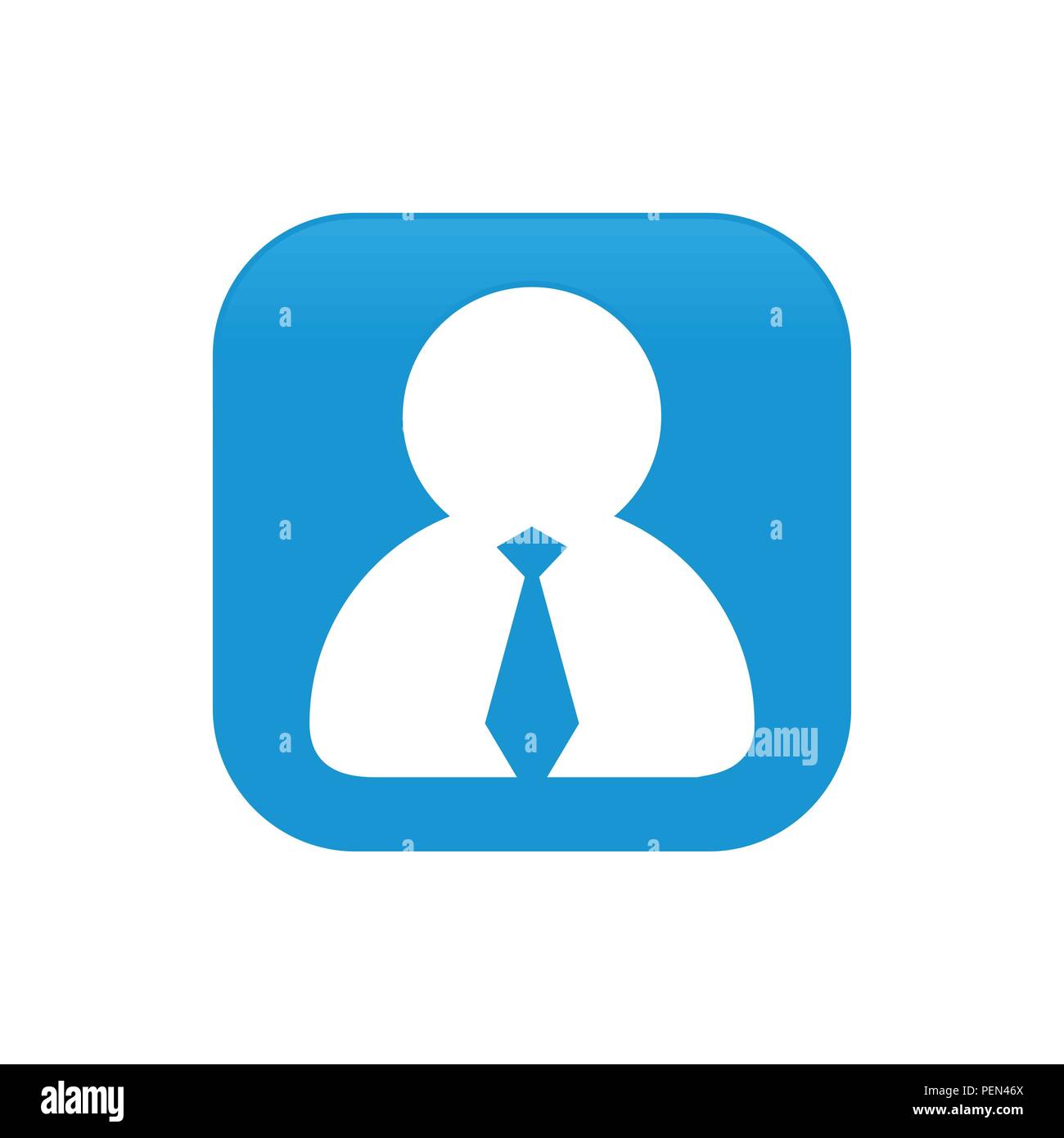 Utenti di ufficio dipendente imprenditore icona astratto simbolo vettore Logo grafico del modello di progettazione Illustrazione Vettoriale