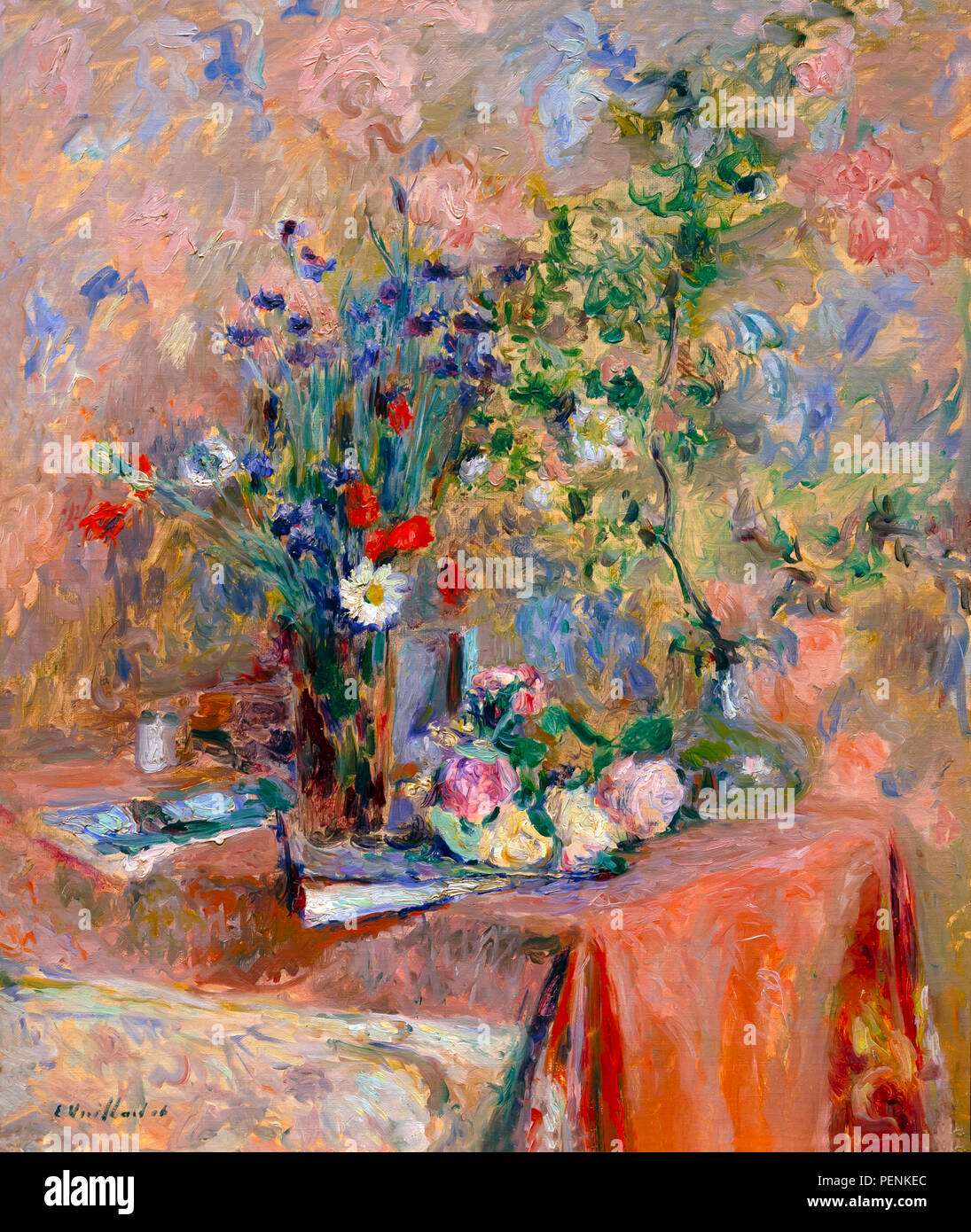 Fiori, Edouard Vuillard, 1906 Indianapolis Museum of Art, Indianapolis, Indiana, Stati Uniti d'America, America del Nord Foto Stock