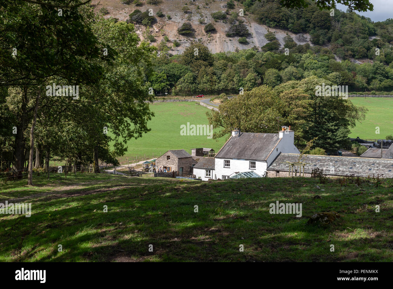 Arnside Agriturismo Torre Arnside Cumbria Foto Stock