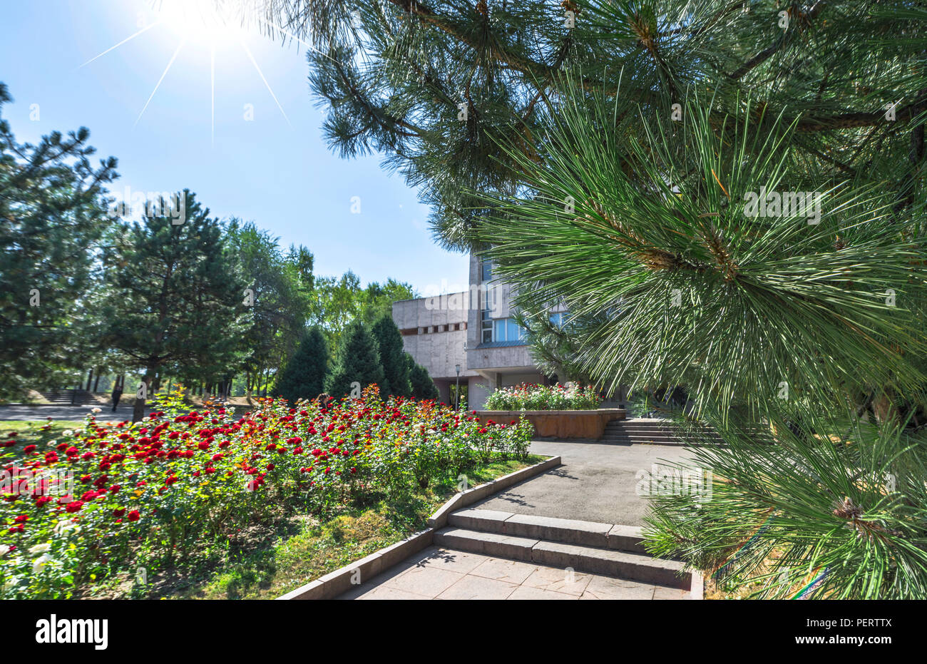 Nazionale universitaria kazaka di Almaty, Kazakhstan Foto Stock