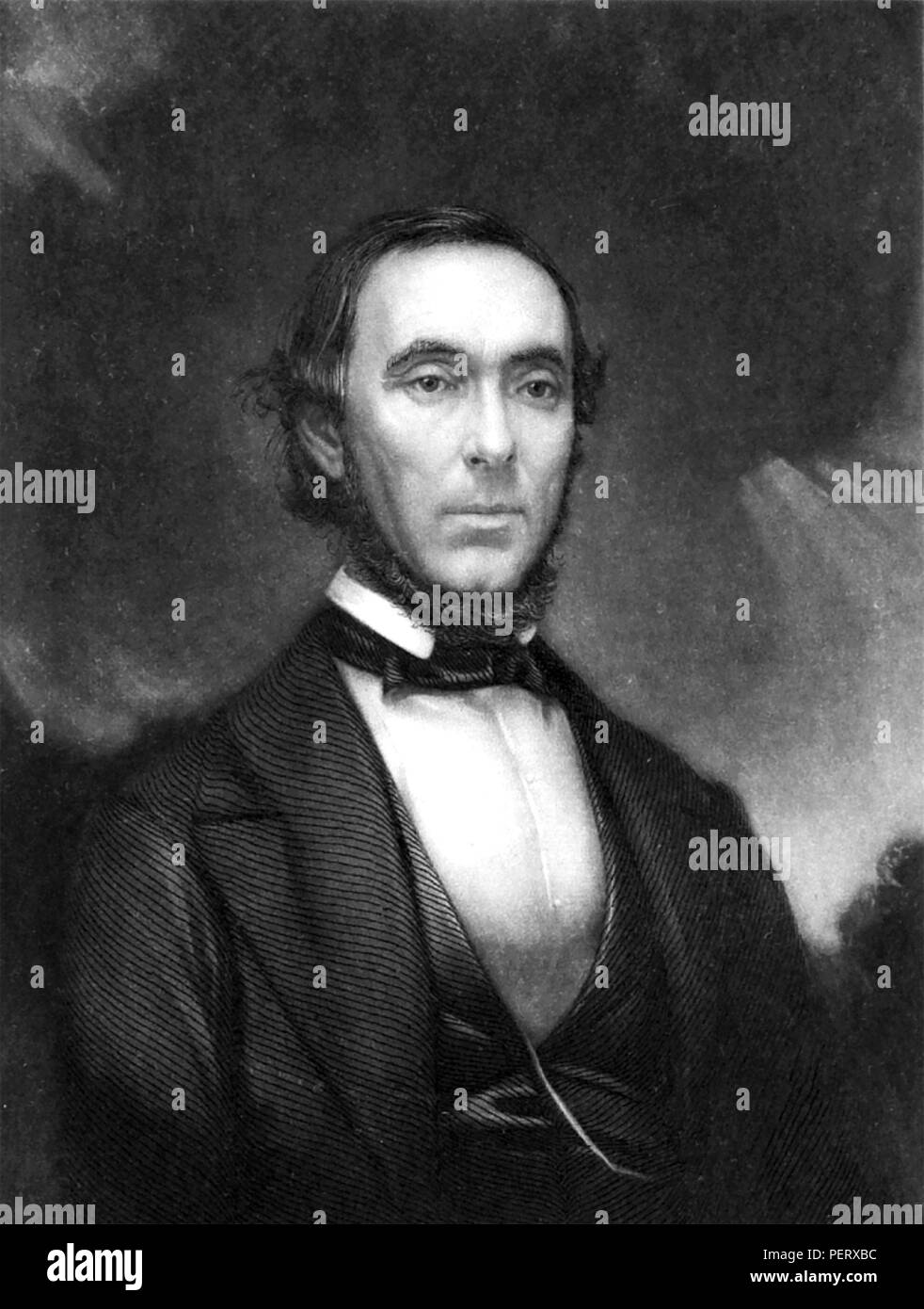 JOHN WISE (1808-1879) americana Pioneer baloonist Foto Stock