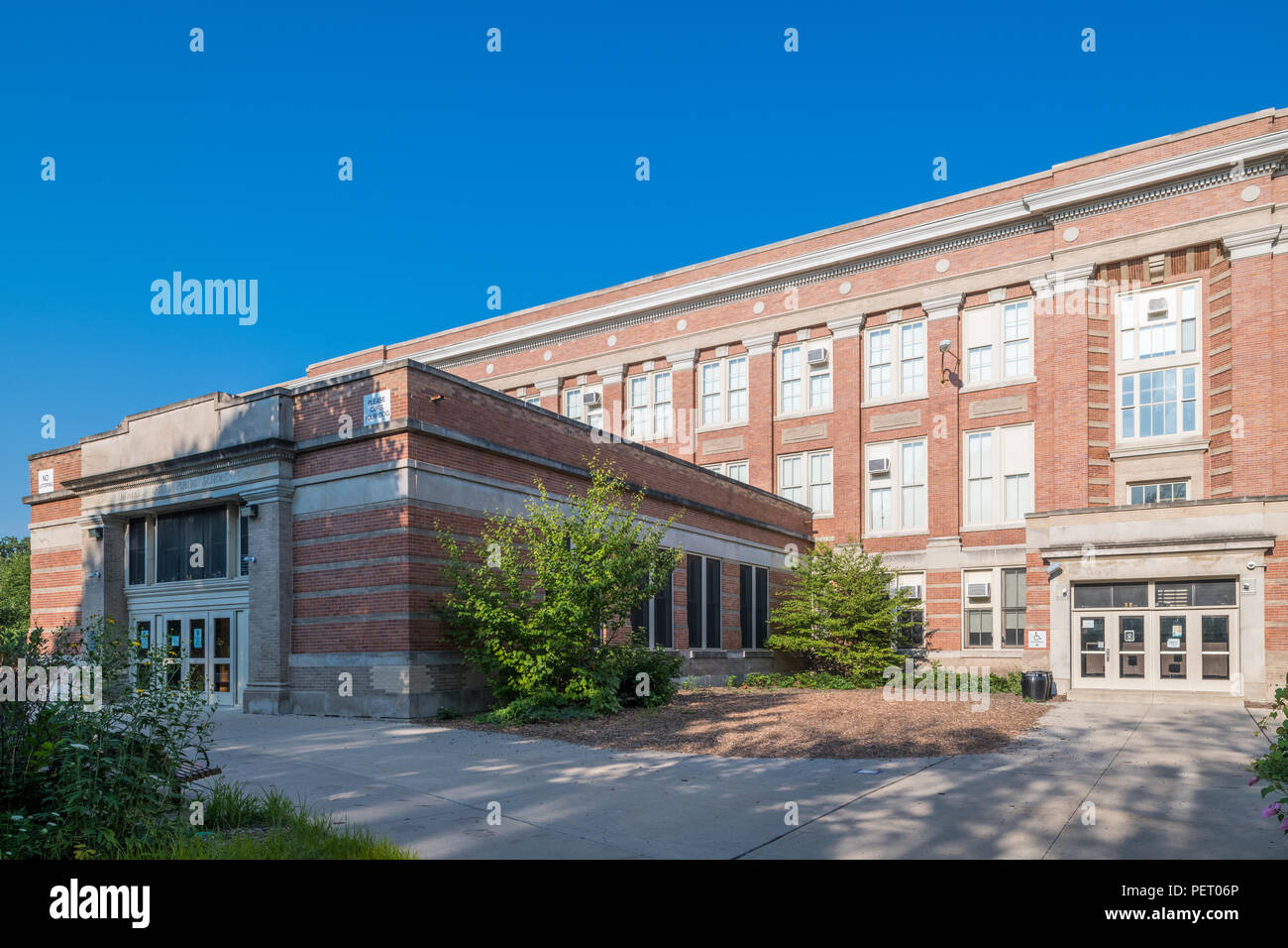 Thomas J. Acque Scuola Elementare - Chicago scuole pubbliche Foto Stock