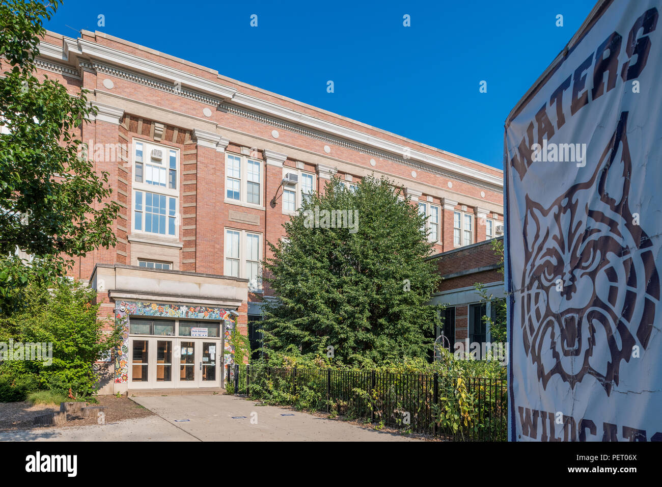 Thomas J. Acque Scuola Elementare - Chicago scuole pubbliche Foto Stock