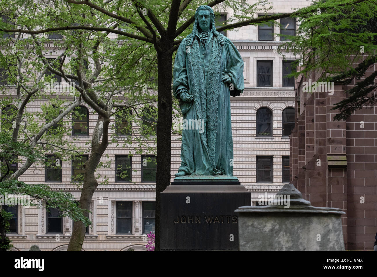 Fotografia di John Watt statua Foto Stock