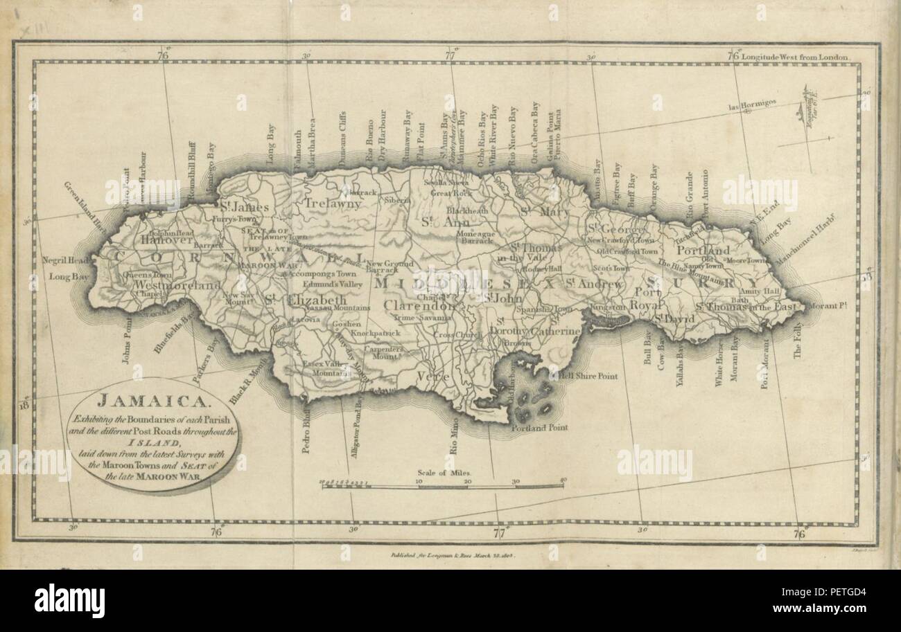 Archivio Storico immagini tratte da pagina 26 di "La storia di Bordeaux, dalla loro origine alla costituzione del loro capo tribù in Sierra Leone tra cui la spedizione a Cuba ... e lo stato dell'isola di Giamaica per gli ultimi dieci yea0540. Foto Stock