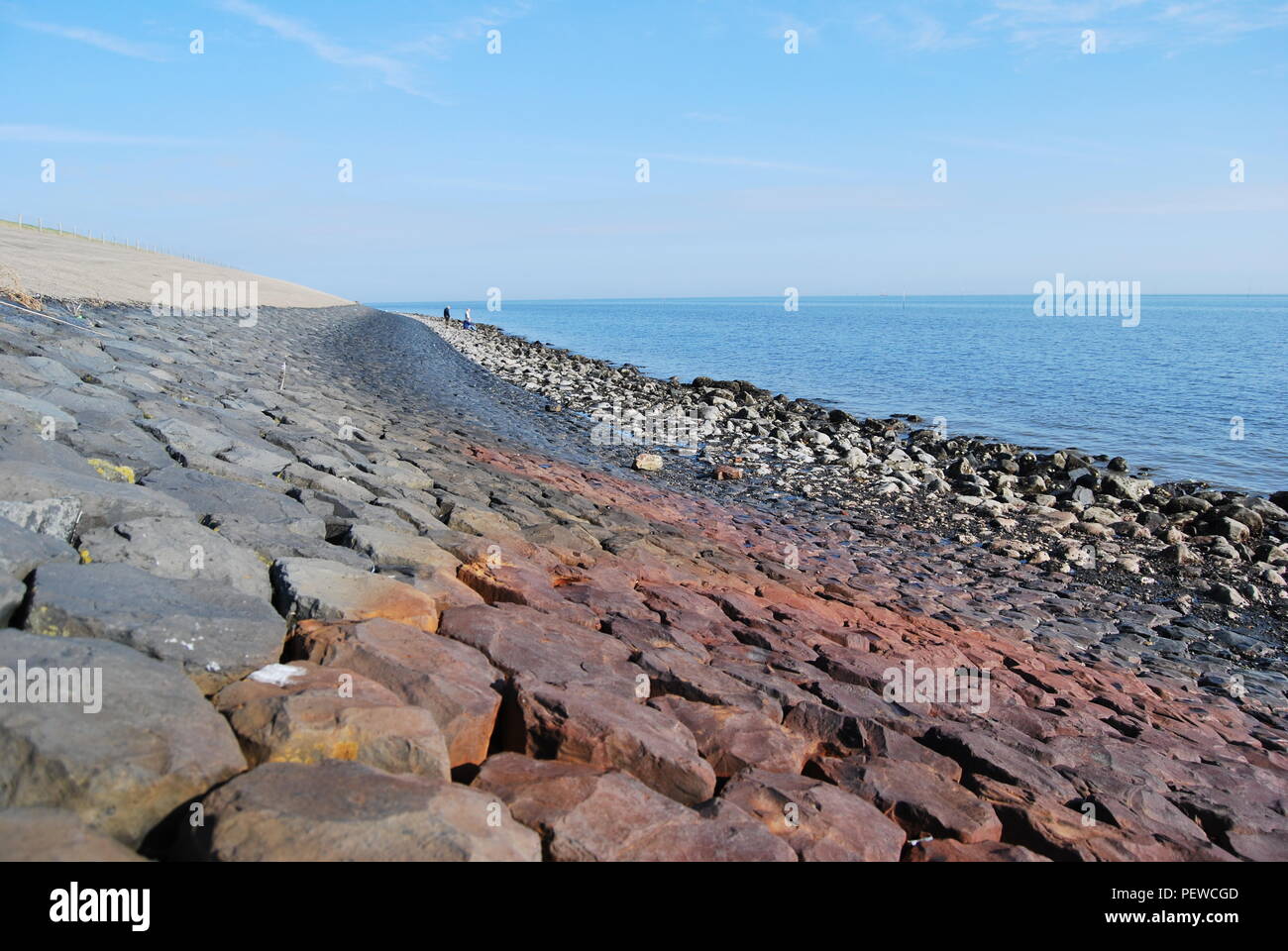 Paesaggio di Texel Foto Stock