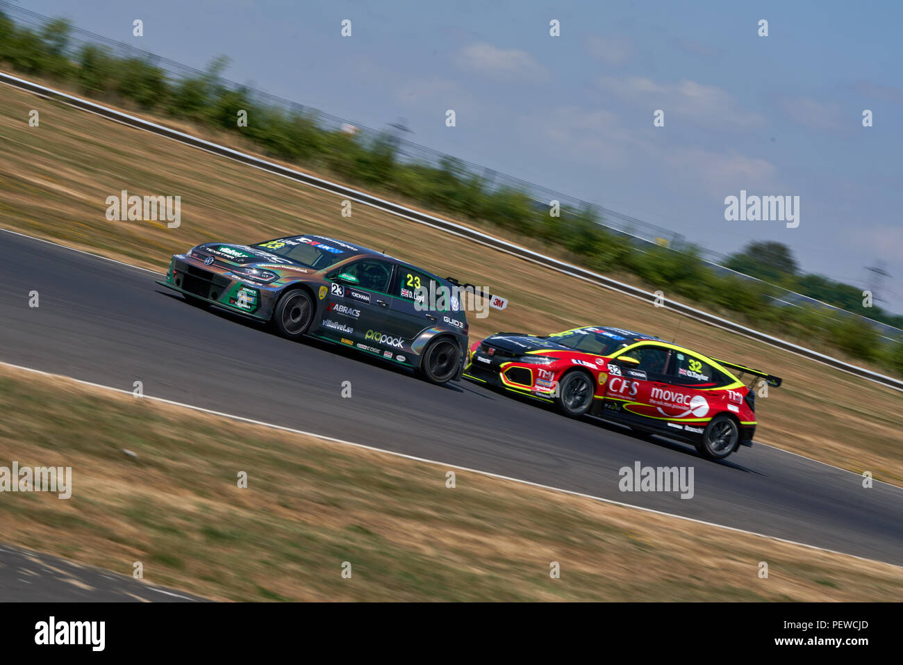 Lloyd e Taylor battaglia! Foto Stock