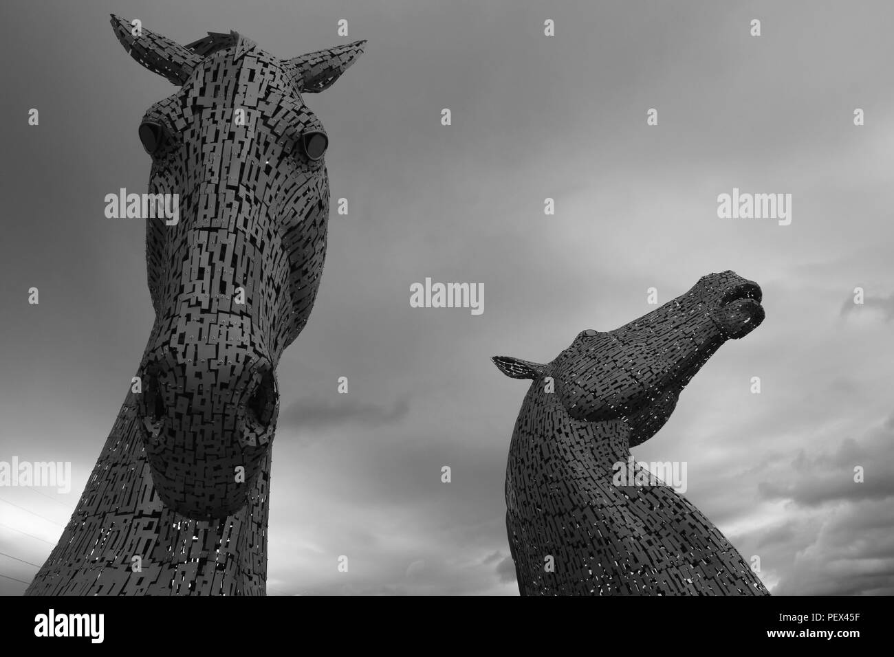 Il kelpies Foto Stock