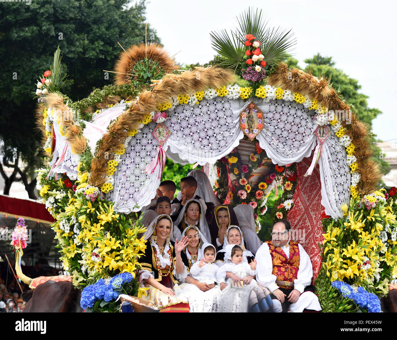 Sant'Efisio Patrono Festival Cagliari Sardegna Foto Stock