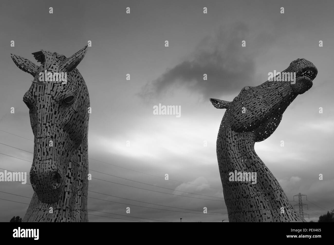 Il kelpies Foto Stock