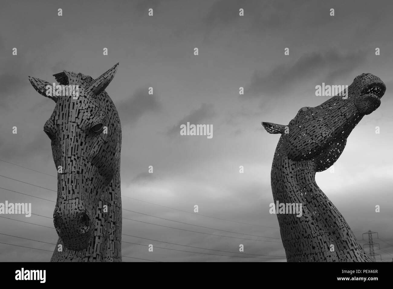 Il kelpies Foto Stock