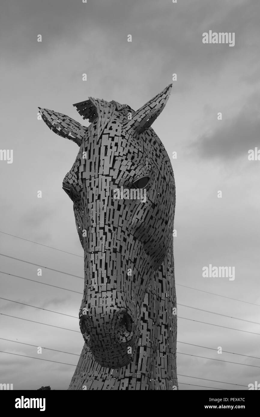 Il kelpies Foto Stock