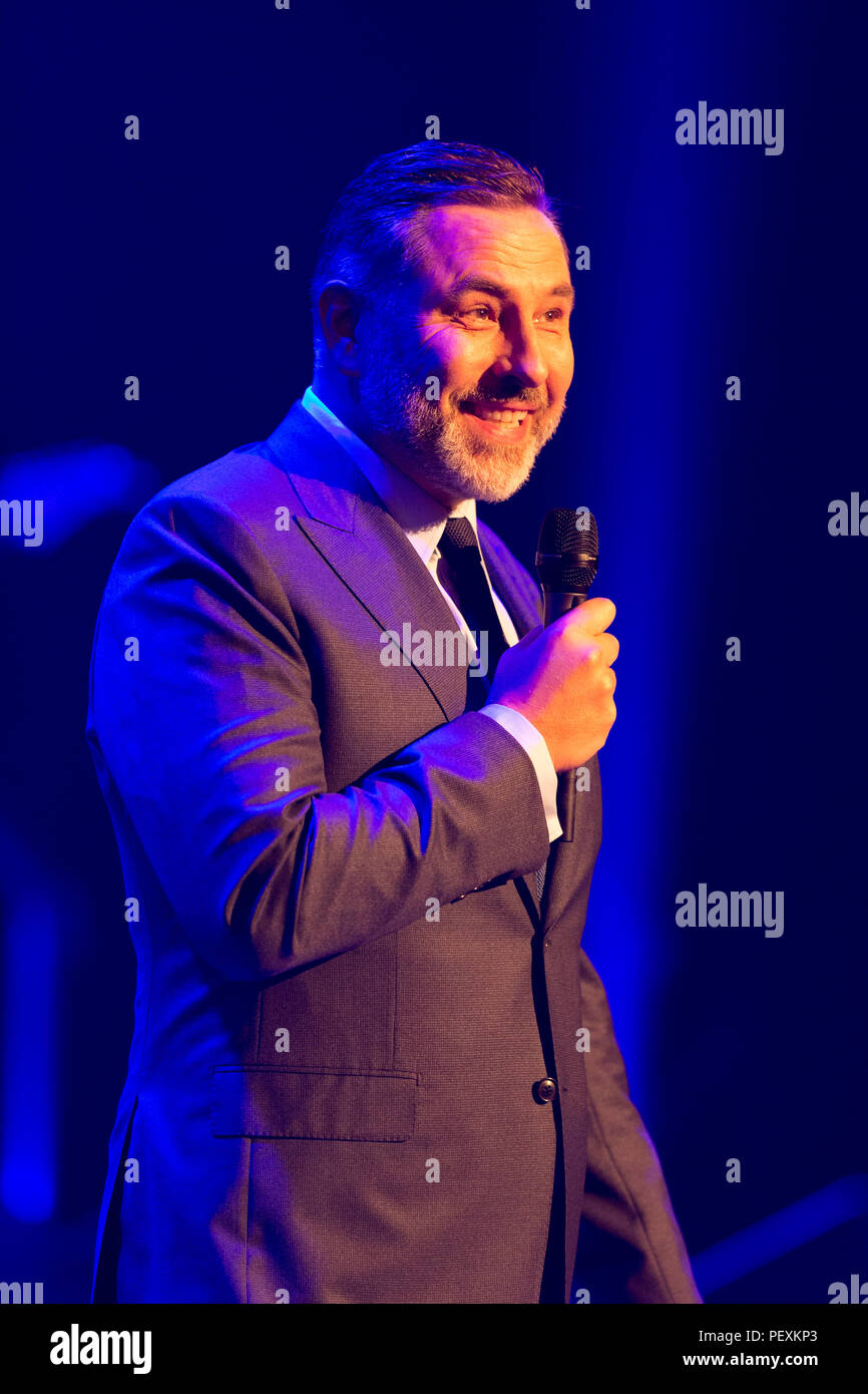 David Walliams ospitando una serata con Chickenshed ad ITV Studios Foto Stock