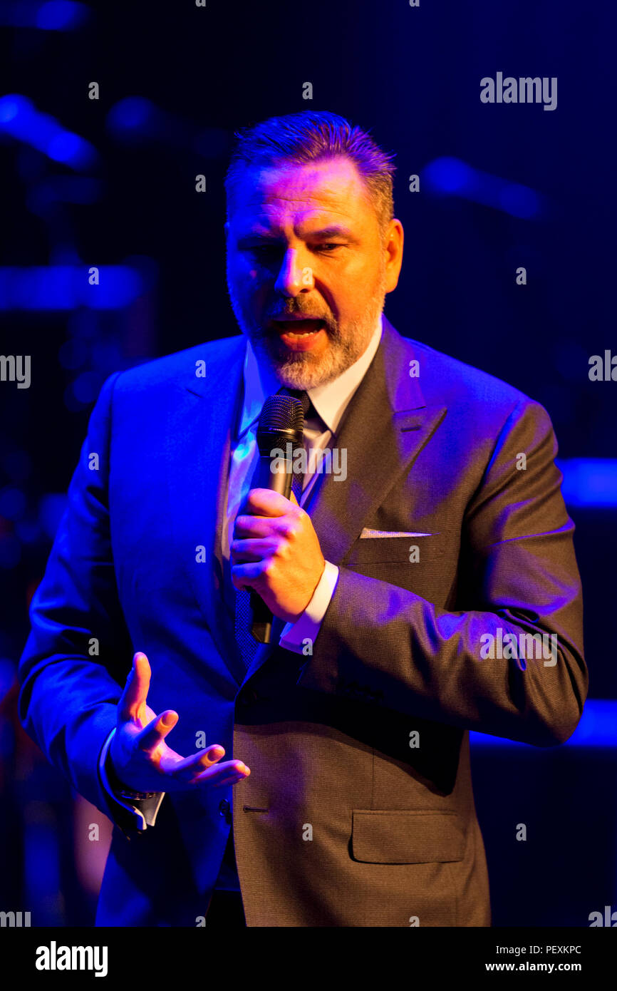 David Walliams ospitando una serata con Chickenshed ad ITV Studios Foto Stock