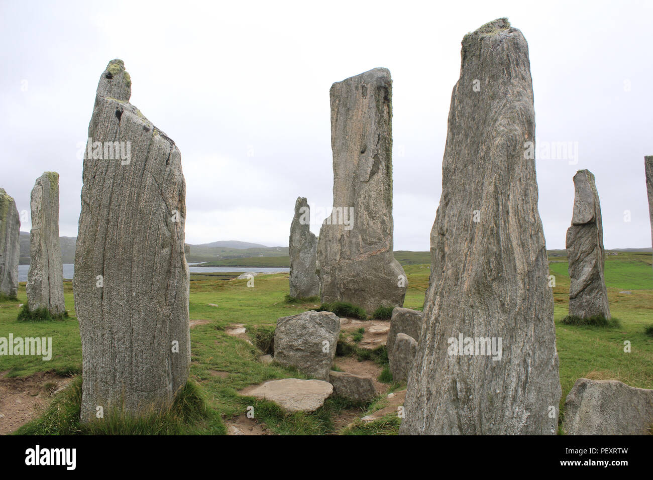 Callanish pietre permanente Foto Stock