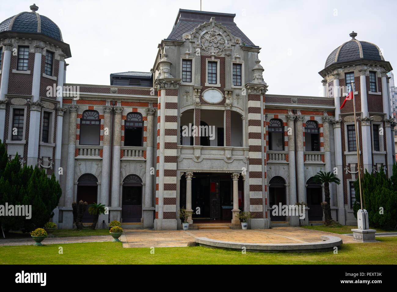 Yang un edificio dallo stile Meiji struttura in Lukang Changhua county Taiwan Foto Stock
