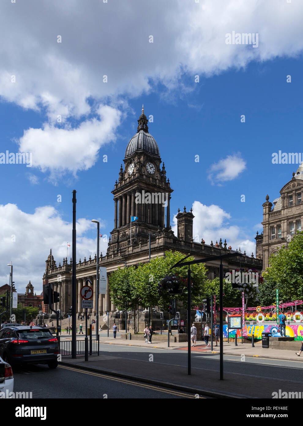 Municipio di Leeds Foto Stock