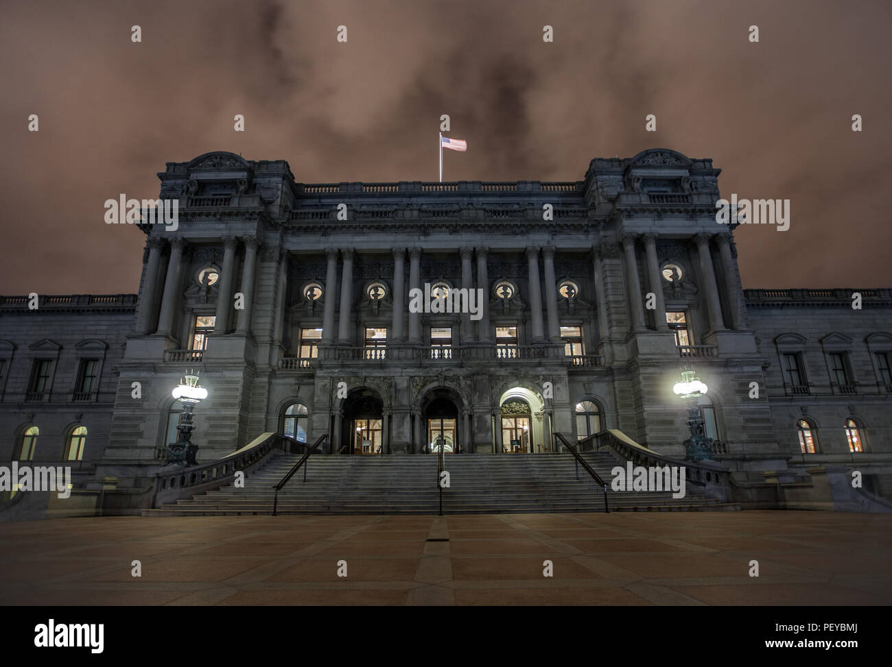 Biblioteca nazionale del Congresso a Washington, DC Foto Stock