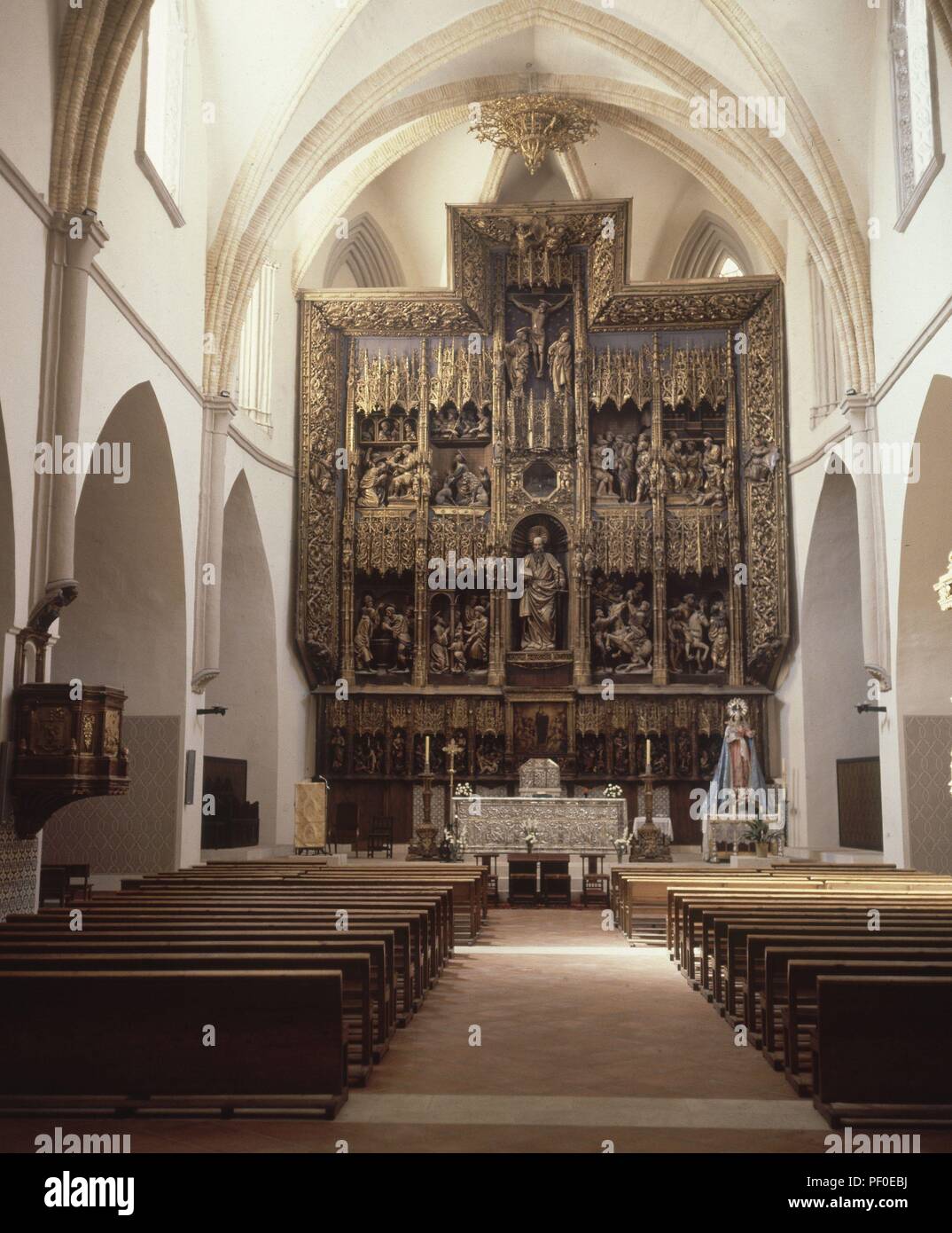INTERIOR DESDE LOS torte. Autore: Damià Forment (1480-1540). Posizione: ST. La chiesa di Paolo, Saragozza, Saragozza Saragozza, Spagna. Foto Stock