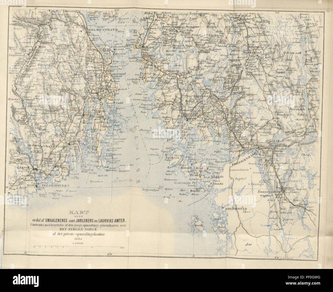 Immagine dalla pagina 355 di "Norges Land og Folk, statistisk og beskrevet topografisk. [Con mappe e piastre.]" Foto Stock