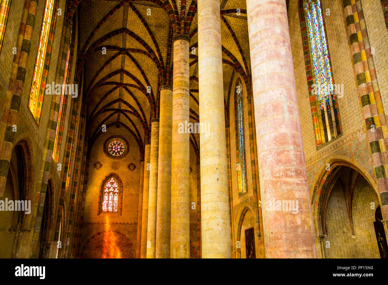 Convento des giacobini in Toulouse Francia Foto Stock