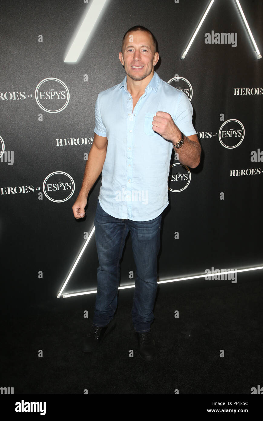 La ESPN HEROES AL ESPYS Pre-Party ufficiale con: Georges St-Pierre dove: Los Angeles, California, Stati Uniti quando: 17 lug 2018 Credit: FayesVision/WENN.com Foto Stock