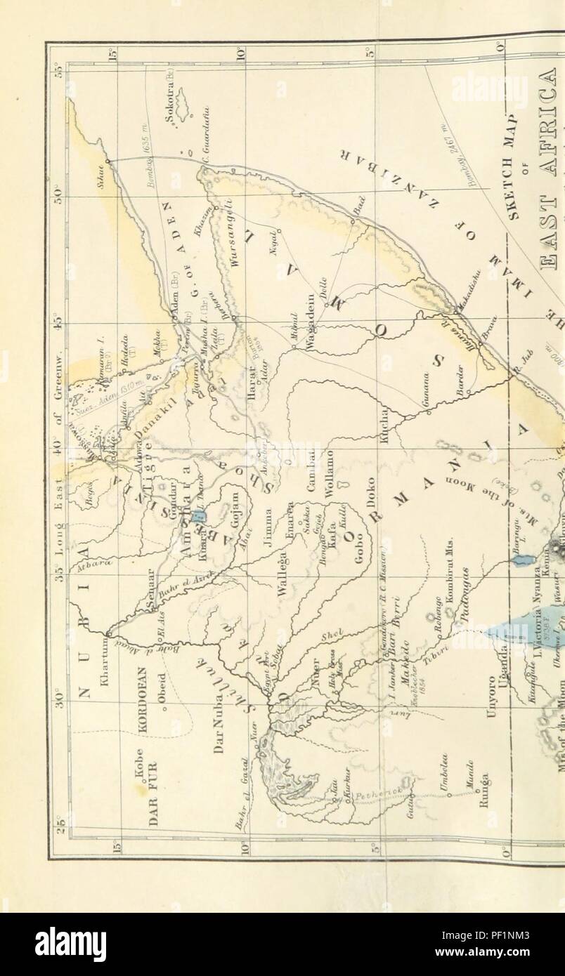 Immagine dalla pagina 34 di 'Viaggi, ricerche e impegno missionario, durante un diciotto anni di residenza in Africa orientale ... Con una appendice rispettando le montagne innevate dell Africa Orientale, ... e un account concisa 0086. Foto Stock