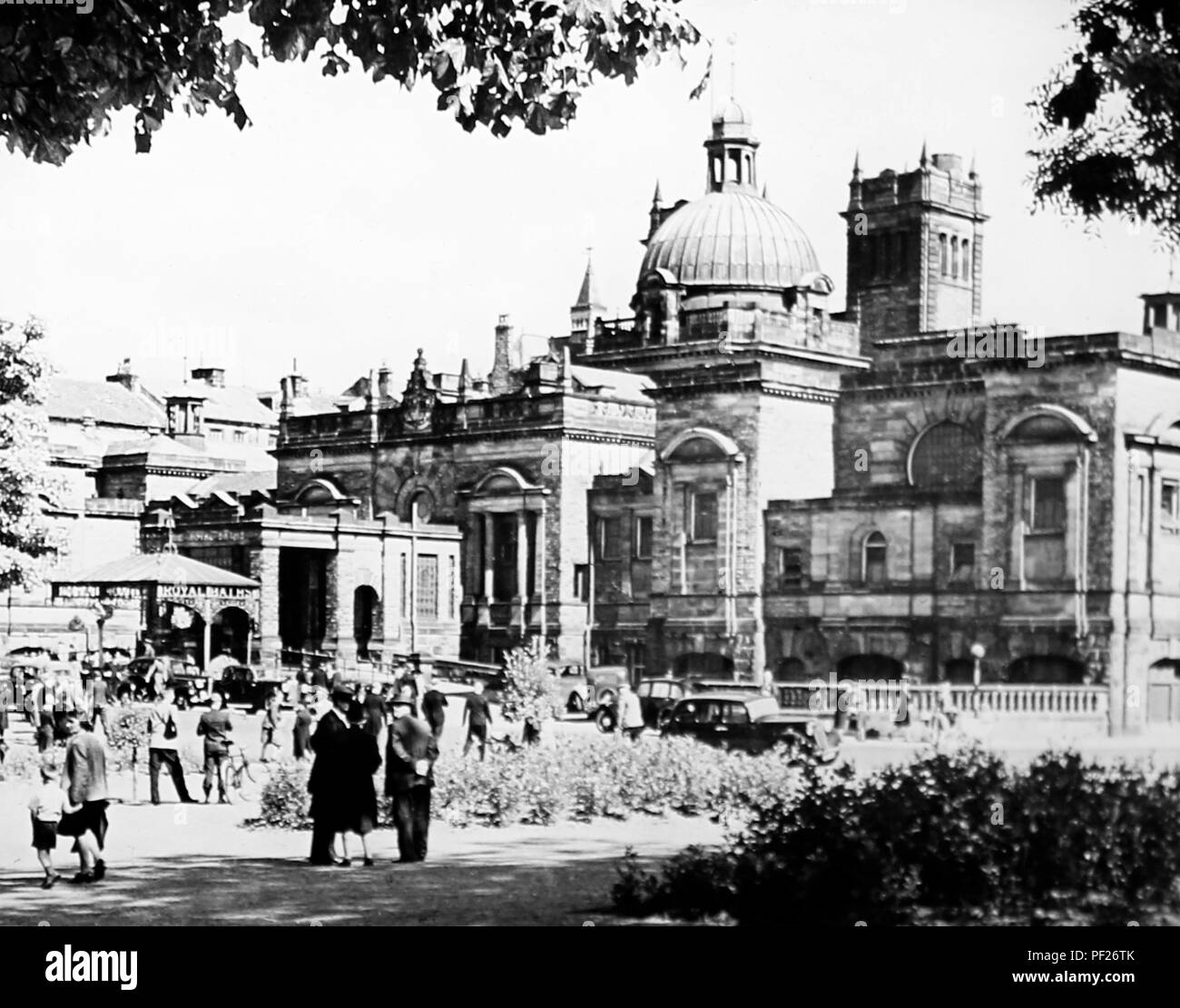 Royal Terme, Harrogate nel 1940s Foto Stock