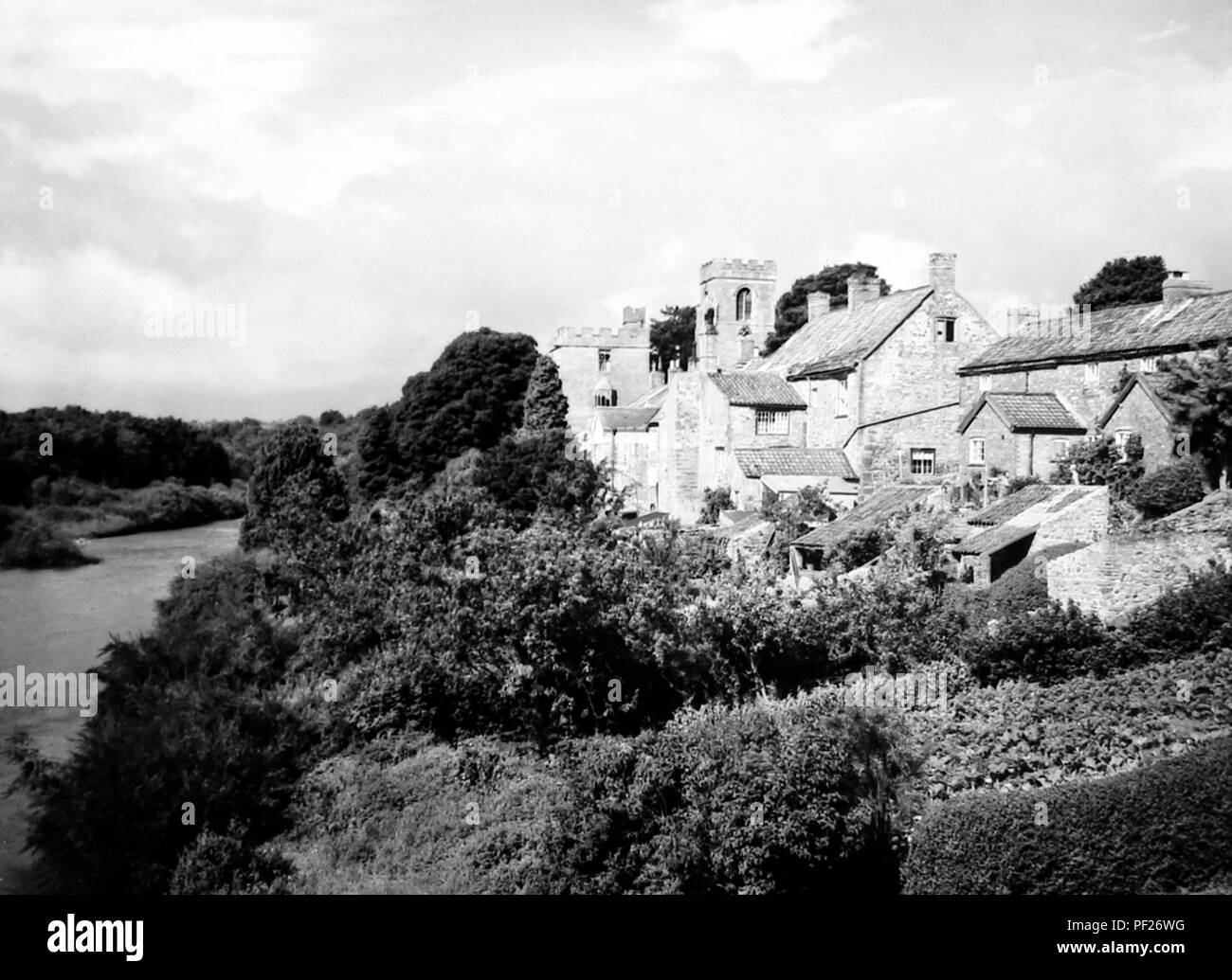 Tanfield negli anni trenta del novecento Foto Stock