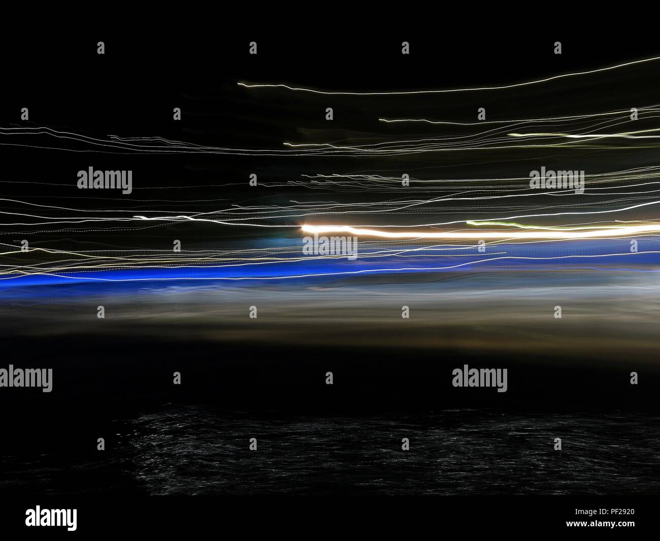 Intenzionale di movimento della telecamera astratta. Foto Stock